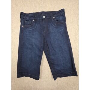 Kut from the Kloth Bermuda Shorts Dark Wash Size 6‎ logo